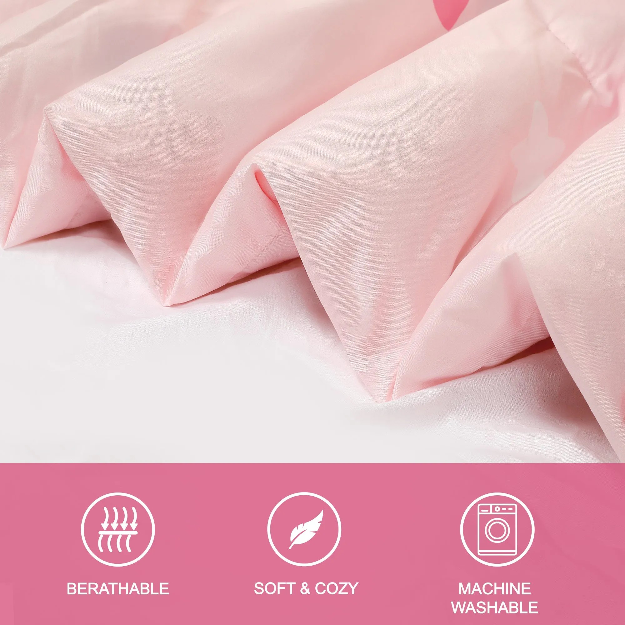 Unicorn Twin Bedding Comforter Set