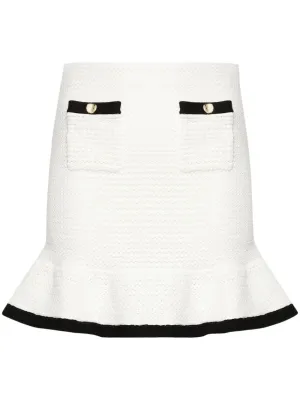 White Crochet Skirt