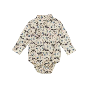 Wrangler Baby Girl's Western Bodysuit